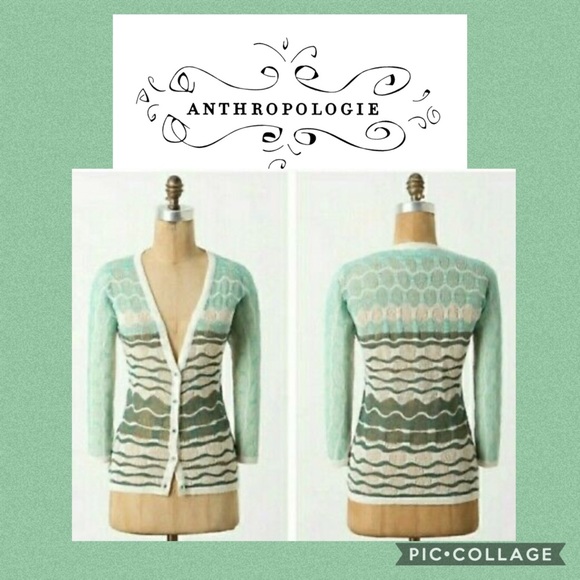 Charlie & Robin Anthropologie Cardi Sweater S - Picture 1 of 6